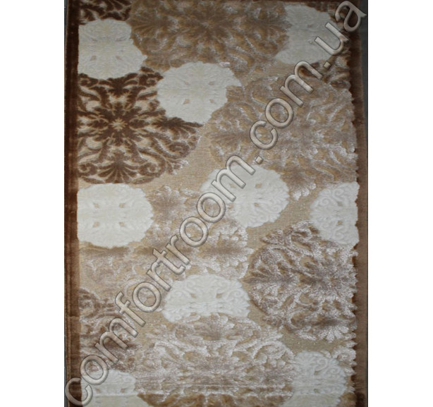 Ковровая дорожка Chenill 2711a-cream - Фото 1